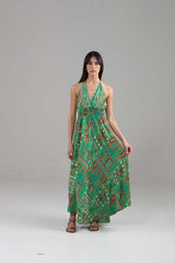 Vestito Lungo Verde