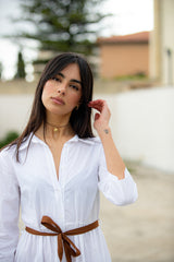 Vestito Lungo bianco da donna