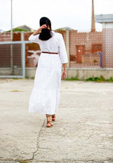 Vestito Lungo bianco da donna