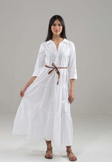 Vestito Lungo bianco da donna