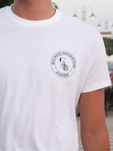 T-shirt Bell'agio Manifatture, colore bianco 100% Cotone organico