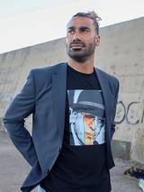 T-shirt KOJAK, Nera, 100% Cotone Organico