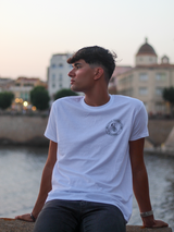 T-shirt Bell'agio Manifatture, colore bianco 100% Cotone organico