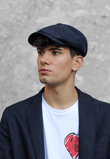 Berretto-tipo-Strillone-Blu-bellagio-manifatture-alghero