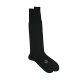 Calza-punta-talloni-rinforzata-Antracite-cotone-filo-di-scozia-bell-agio-manifatture-alghero