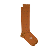 Calza-talloni-Ruggine-Rombi-poliammide-bell-agio-manifatture-alghero_