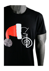 T-shirt-natale-colore-nero-100%-cotone-organico