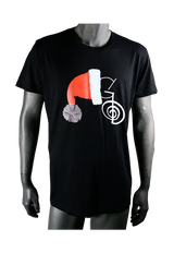 T-shirt-natale-colore-nero-100%-cotone-organico