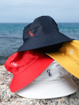 Berretto Bucket Blu
