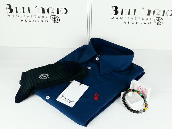 Bell_Agio-Manifatture-Set-regal-Camicia-blu-senza-bottoni_calze-blua-rombi_bracciale-in-perle-di-pietra