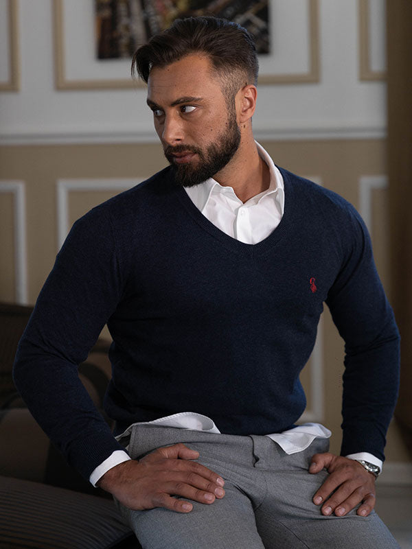 Maglioncino e on sale camicia uomo