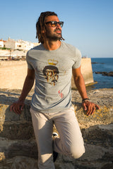 T-shirt Corona F. Mercury, Grigio, 100% Cotone