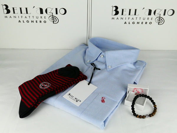 camicia-classic-calze-a-strisce-bracciale-perle.di-pietra-bellagio-manifatture-italia