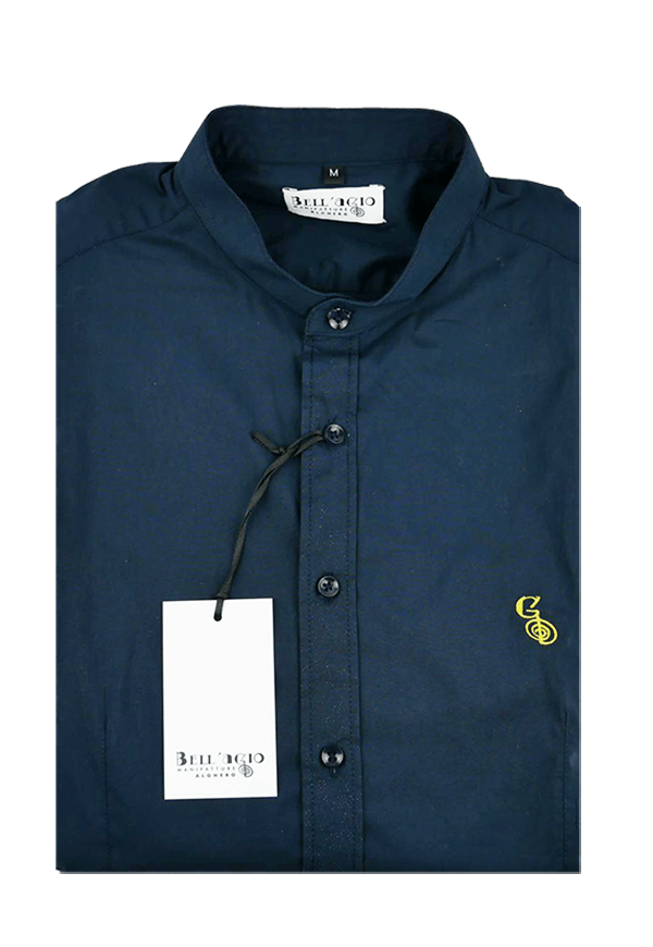 camicia-slim.collo-alla-coreana-blu-bellagio.manifatture-alghero_