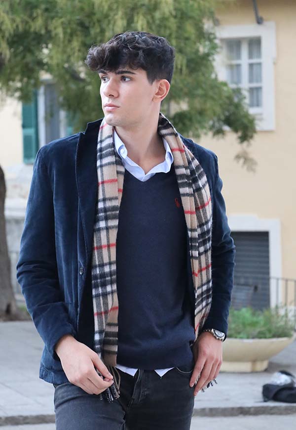 Sciarpe Uomo a quadri
